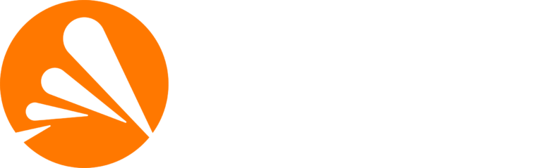 Avast Primary SingleLine Logo V2 WhiteFill Symbol Without TM Negative Orange RGB